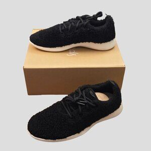 Allbirds Men's Wool Runner Fluff Natural Black Shoes M10 NIB